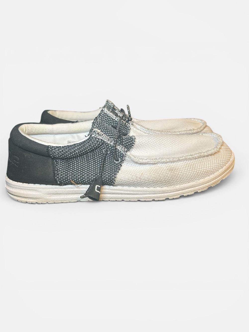 Hey Dude Wally Funk Mesh “Black Ice” Casual Shoes Men’s Size 13